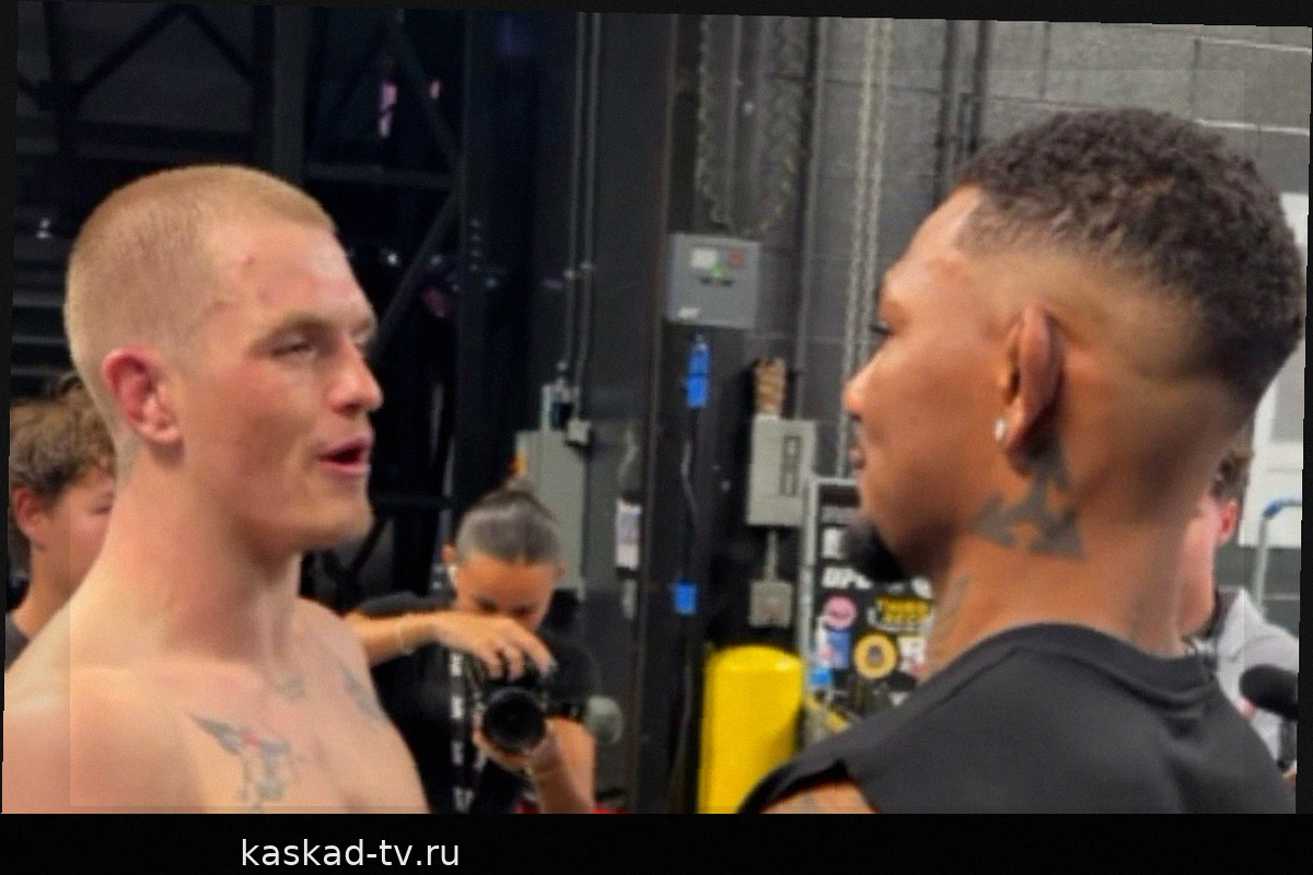 Иан Мачадо Гарри встретил Майкла Моралеса за кулисами UFC 330: «Все твои слова – это хорошо»